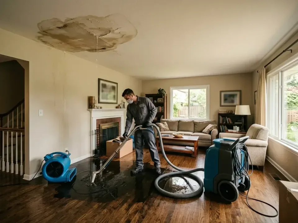 attic-pipe-burst-ceiling-drip-008 — frequently asked questions, Water Damage Restoration & Carpet Care in Tulare, CA